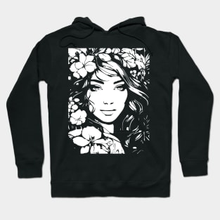 beautiful woman Hoodie